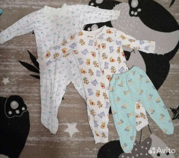 Вещи пакетом на мальчика 68-80