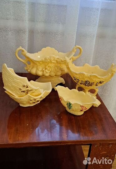 Ваза-ладья из колкого пластикасссркрасивый подарок