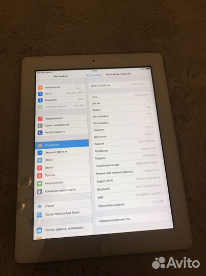 iPad 2 64 gb 3g сим карта