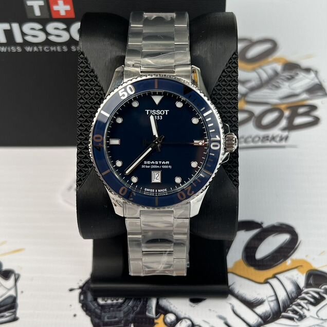 Tissot Seastar 1000 40мм T120.410.11.041.00