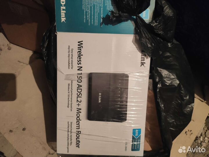 Модем WiFi D-link n150 dsl 2640u