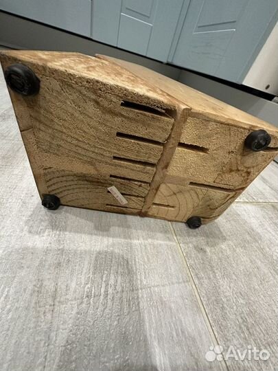 Набор ножей OLD homestead с подставкой США