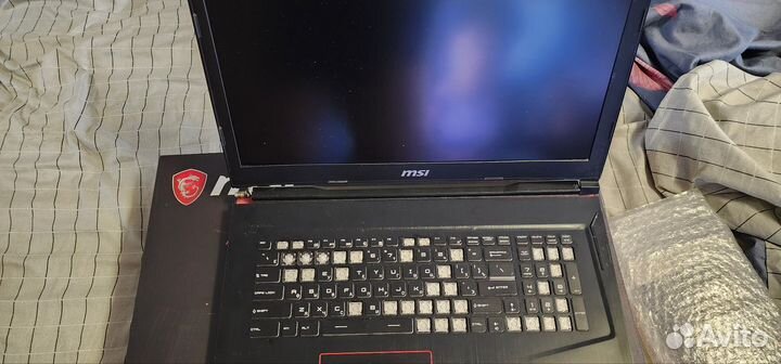 Ноутбук msi ge73 7RF i7 7700hq gtx 1070