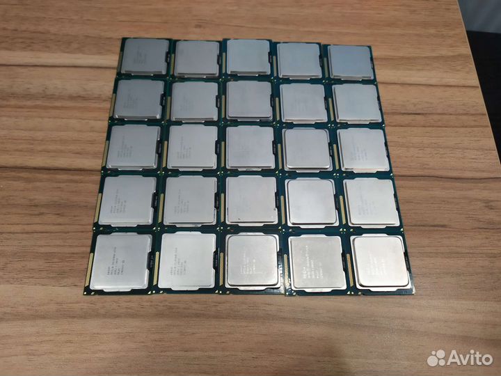 Цена за все 25шт процессор сокет 1155