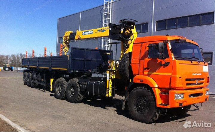 КамАЗ 43118 с КМУ, 2023
