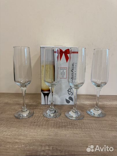 Новые фужеры для шампанского