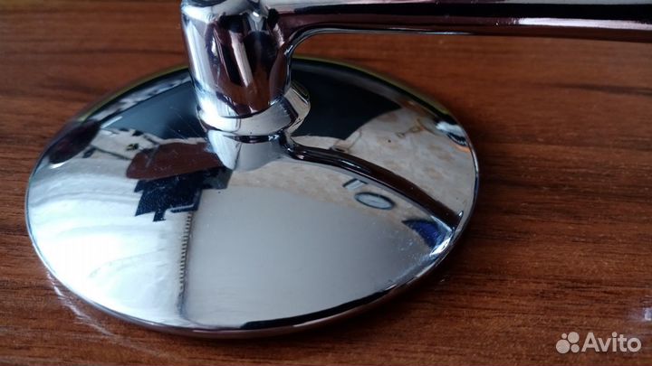 Зеркало боковое ваз-2101, хром, раннее