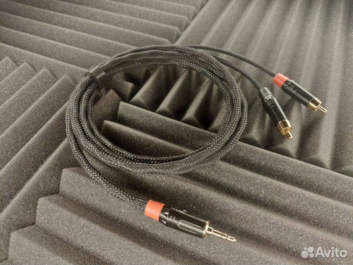 Jack 3,5 stereo на 2 Rca Yong, Tasker c402