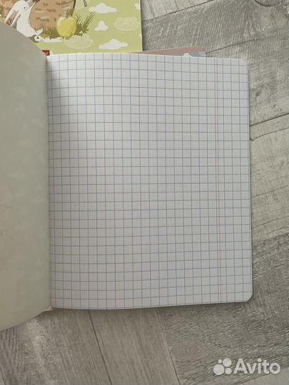 Тетрадь в крупную клетку 9 шт