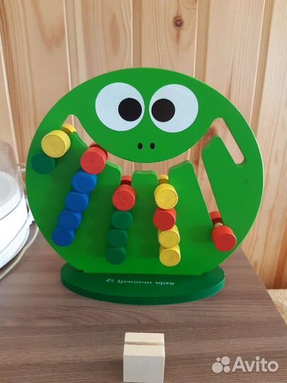 Театр на столе Woody, сказки, самолёт, лягушка