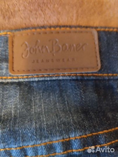 Джинсы женские новые, длина 107, пояс44, бедра52