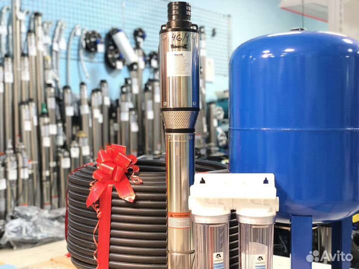 Насос погружной скважинный Vodotok гв 100-2.2-60