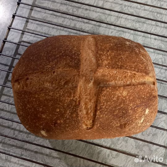 Домашний хлеб на закваске. Пшеничный