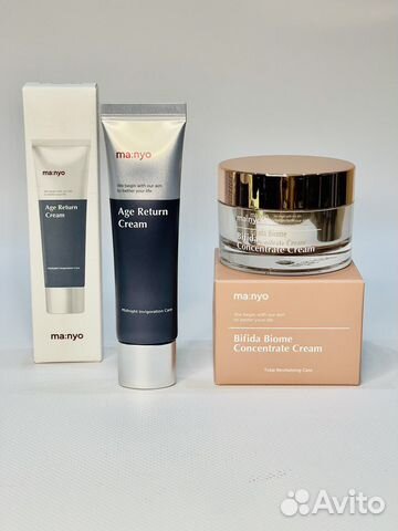 Антивозрастной сет кремов Manyo день/ночь