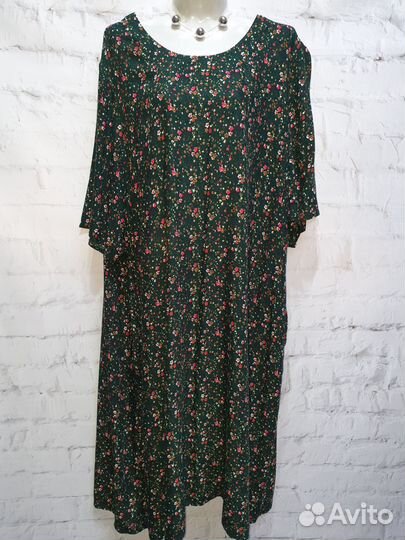 Платье штапельное 50-60