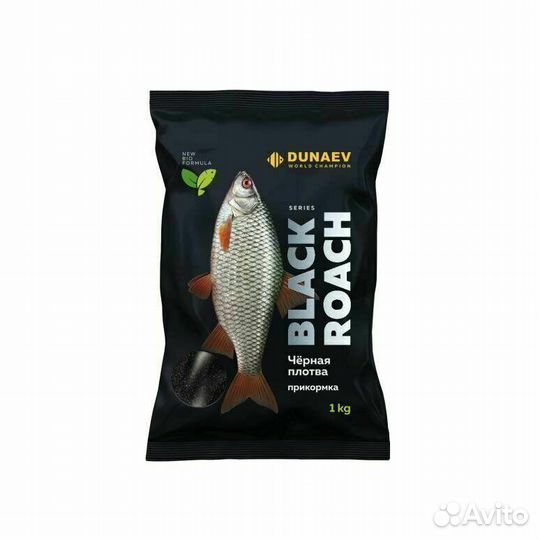 Прикормка dunaev black Series 1 кг roаch (Плотва)