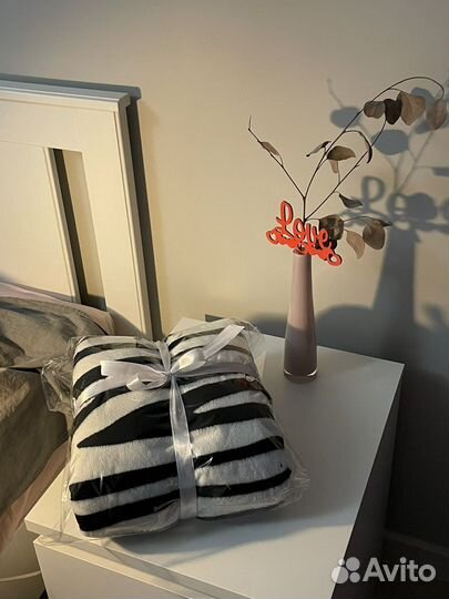 Плед зебра 180*200