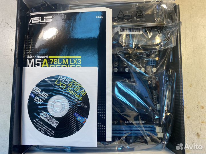 Новая материнская плата сокет AM3 +