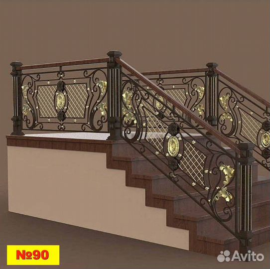 Кованые перила