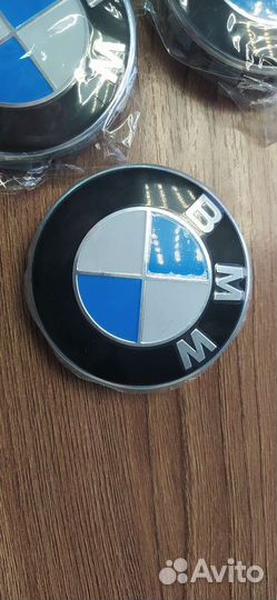 Заглушки колпачки литых дисков BMW (68/74/82mm)