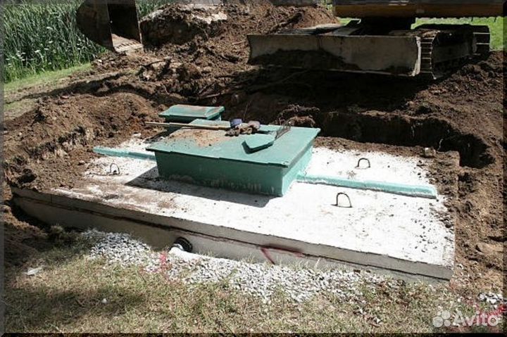 Септик под ключ. Рассрочка 12 мес