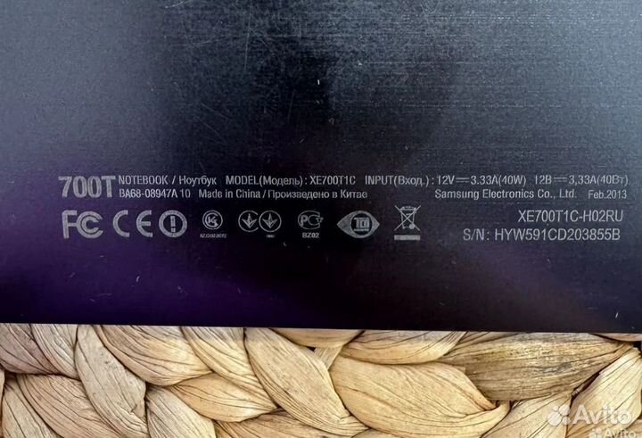 Samsung XE700T1C 64Gb