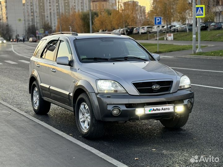 Kia Sorento 2.5 МТ, 2005, 282 000 км
