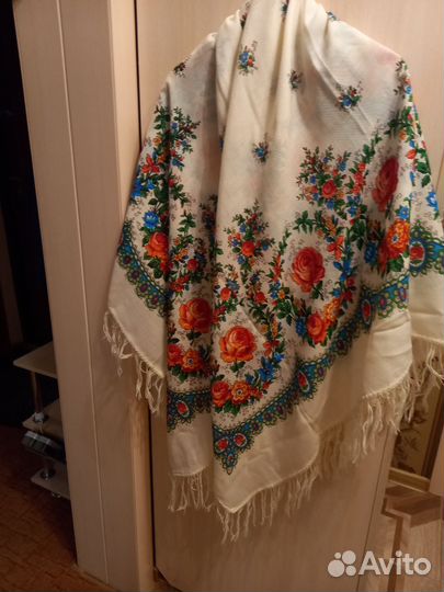 Цветной большой платок