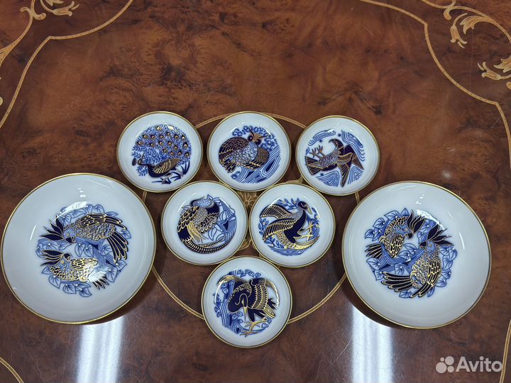 Набор тарелок для варенья германия Fürstenberg