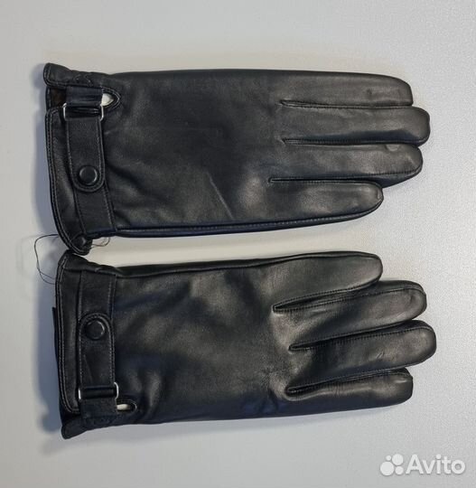 Перчатки демисезонные мужские нат.кожа (новые)