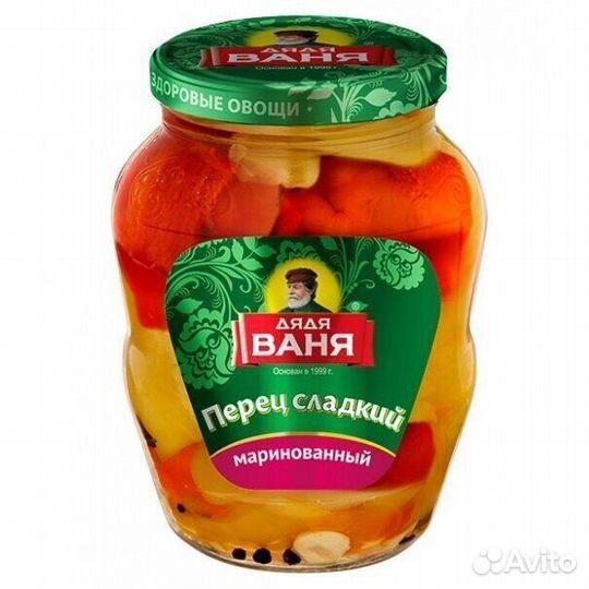 Перец Дядя Ваня Сладкий маринованный 680 г