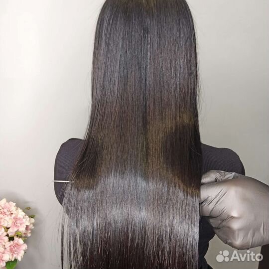 Кератиновое выпрямление