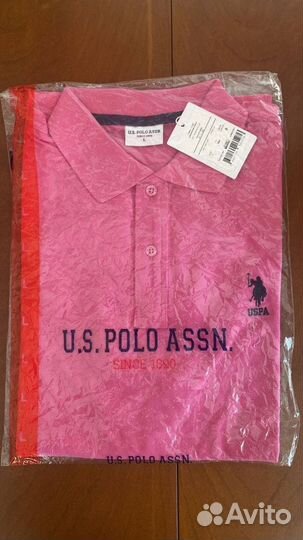 Us polo assn футболка поло L