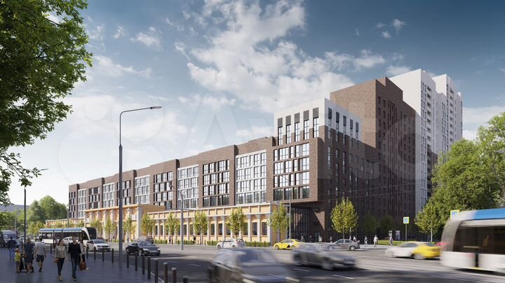 3-к. квартира, 68,9 м², 10/21 эт.