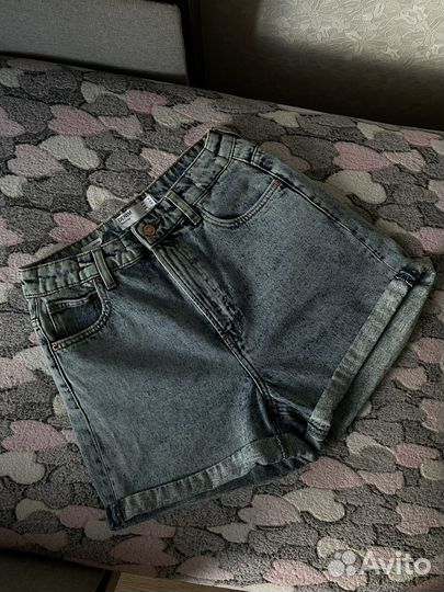 Джинсовые шорты bershka