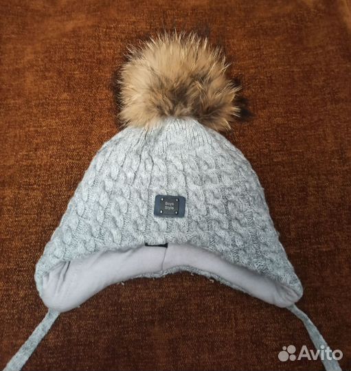 Шапка для мальчика 48 50