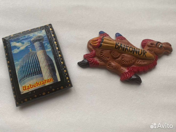 Магниты на холодильник из разных стран