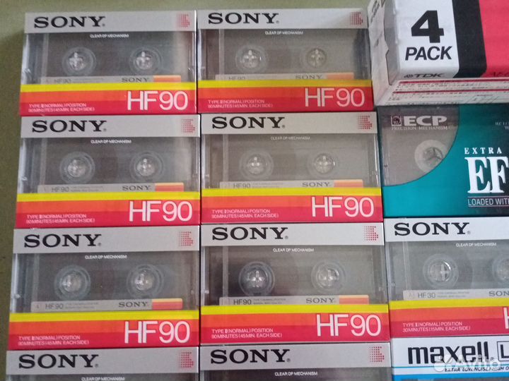 Аудиокассеты sony,tdk, ecp,maxell
