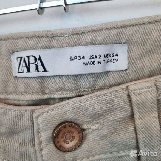 Джинсы бананы Zara 42 S