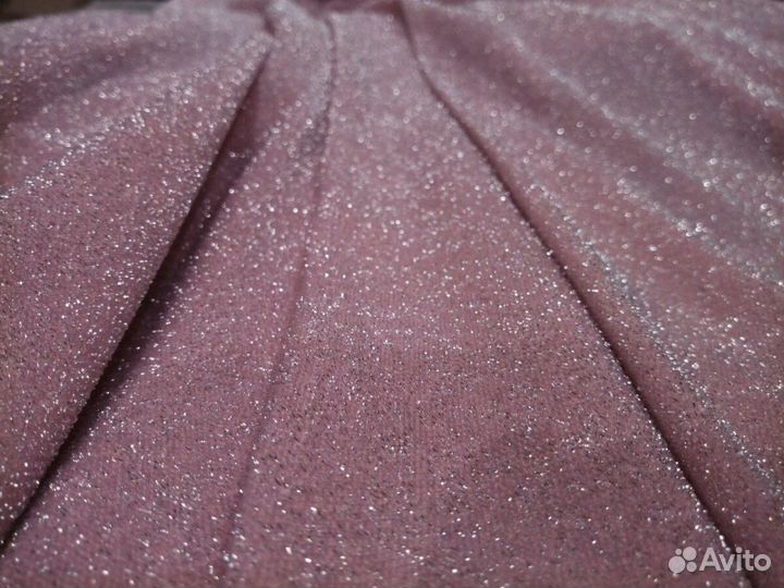 Трикотаж шайн цвет пудра