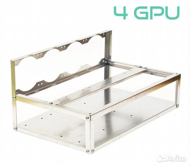 Каркас для майнинг-фермы на 4 GPU