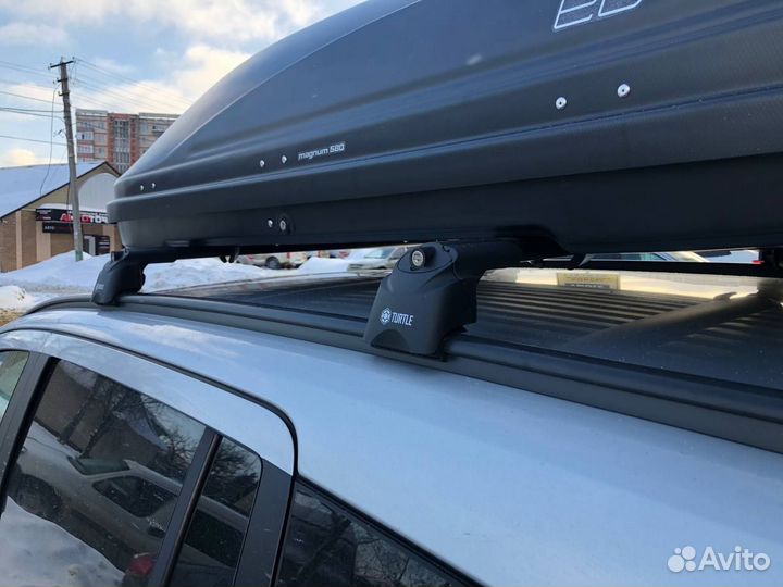 Автобокс 580 литров двухсторонний