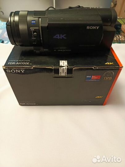 Видеокамера sony FDR-AX100E