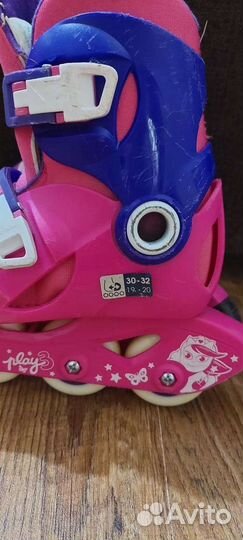 Роликовые коньки детские раздвижные