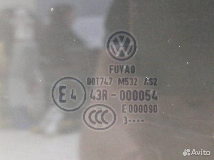 Стекло двери задней правой Volkswagen Polo MK5 201