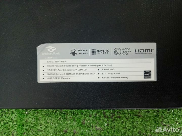 Packard Bell EasyNote enlg71BM