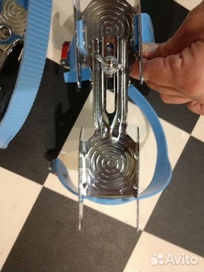 Коньки детские двухполозные раздвижные