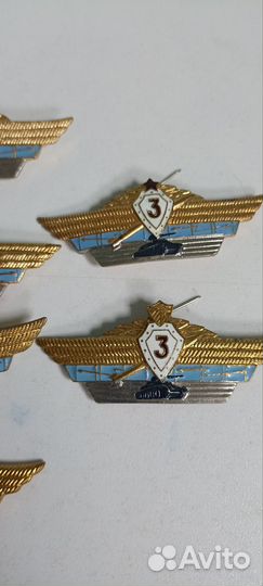 Знак классность танкист СССР, 3 класс