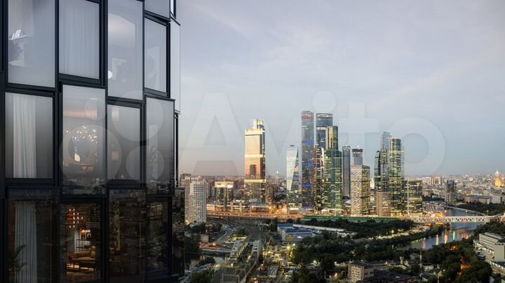 1-к. квартира, 46 м², 44/57 эт.