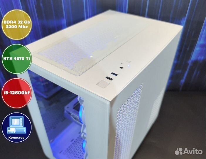 Мощный пк i5-RTX4070Ti-32DDR4-ZXD9403258167-B760